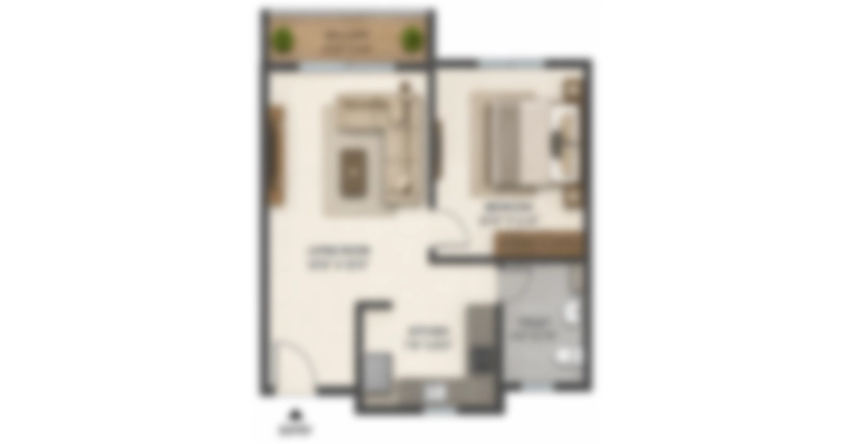 Samruddhi Estate Charnipada 1 BHK Price