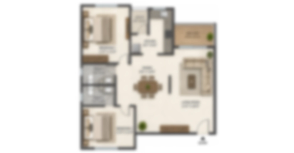 Samruddhi Estate Charnipada 2 BHK Price